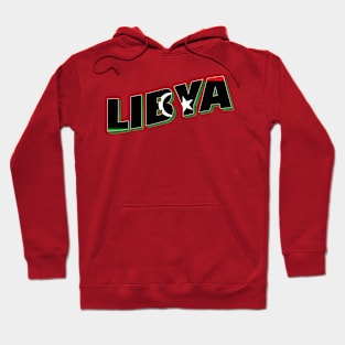 Libya Vintage style retro souvenir Hoodie